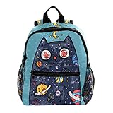 Conveniente y duradero: el diseño de cremallera duradera permite a los niños abrir fácilmente cada capa de la mochila escolar. Suave y no se atascará.