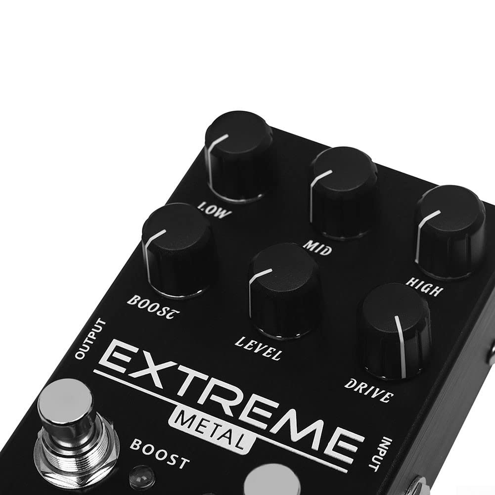 IRIN Overdrive Distortion Distortion - Pedale per effetti per chitarra, Dispositivo per effetti Eq a dieci segmenti per chitarra elettrica, A