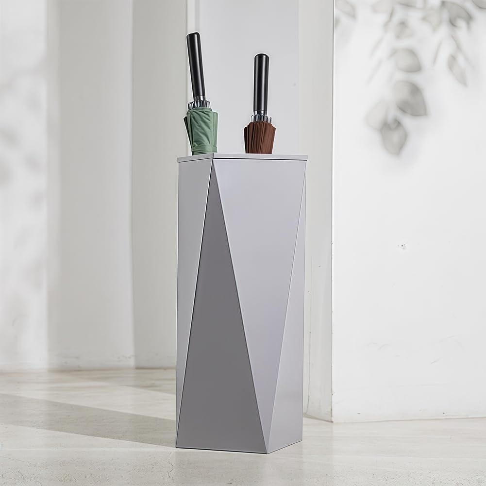 GHHVFEC Indoor Umbrella Stand, Keeps Floors Dry and Tidy with Storage for Entryway, Hallway
