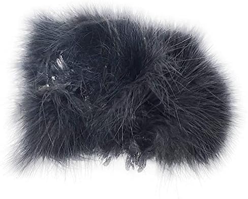 Creative Angler Marabou for Fly Tying/Tying Flies (Black)