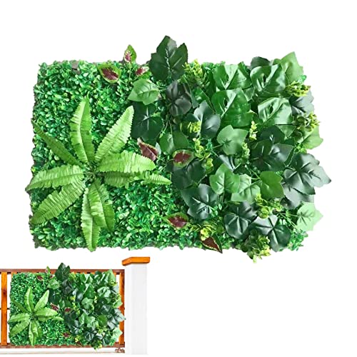 LearnLyrics Valla De Hiedra Artificial – Valla De Fuego Falso?lles, Pantalla De Privacidad para Balcón | Pantalla De Privacidad Decorativa De Valla De Fuego?lle Artificial, Panel De Cl
