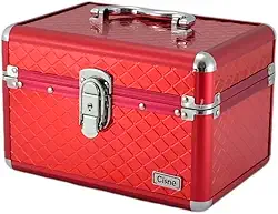 Maleta Vazia para Maquiagens, Cosméticos e Jóias Ruby's (Vermelha)