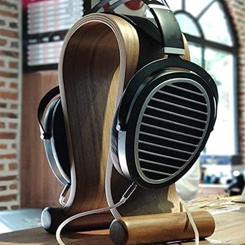 MRKU Supporto per Cuffie, Gancio per Cuffie, Supporto da scrivania in Legno Universale per Gaming e Studio.