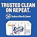 Scott 1000 Trusted Clean Toilet Paper, 32 Rolls, Septic-Safe, 1-Ply Toilet Tissue