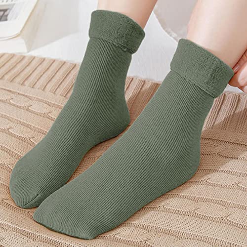 Winter Knusse Sokken | Zachte thermische wintersokken voor dames | Vrouw Winter Dikker Warme Sokken Dames Naadloze Zachte Fluwelen Sneeuw Sok Voor Dames En Heren Lingjiong - Afbeelding 7