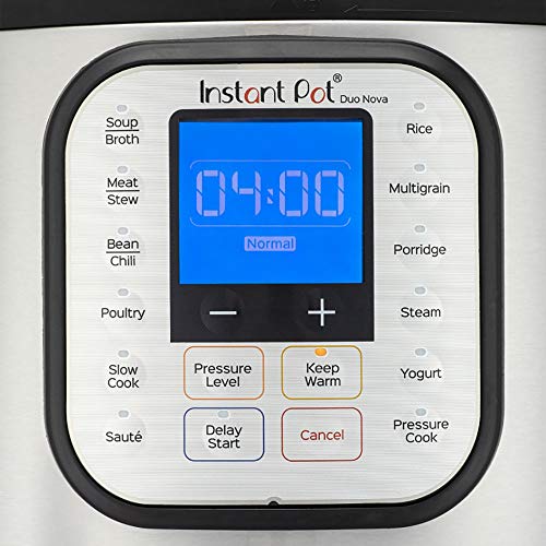 Panela de Pressão Elétrica Multiuso 7 em 1 Instant Pot Duo60 Nova Programável 6 Porções 110V, Preta,