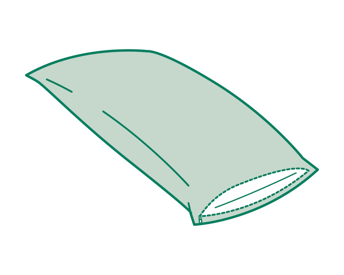SAVEL - Pillowcase (40x70 cm), White - Image 3
