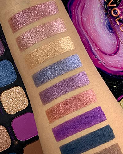Makeup Revolution Forever Flawless Eutopia, Eyeshadow Palette, Create Long-Lasting Eye Makeup Looks, Vegan & Cruelty-Free, 20G #TOP2