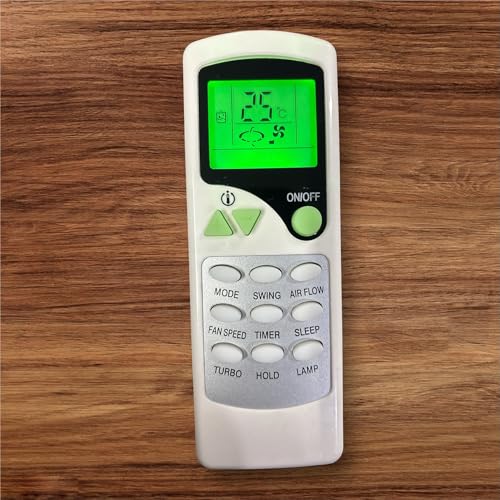Image of Sanavya AC Remote Control - Compatible Replacement for Voltas ZH /LT-01 zh /lt-01 Air Conditioners - Replicates Genuine Remote Functions (Voltas ZH /LT-01 zh /lt-01)