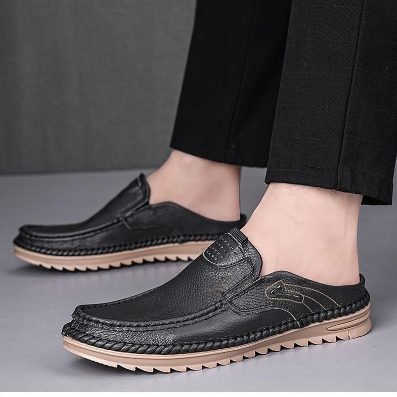 Zapatos de cuero para hombre versátiles: comodidad elegante desde la oficina hasta el descanso 3