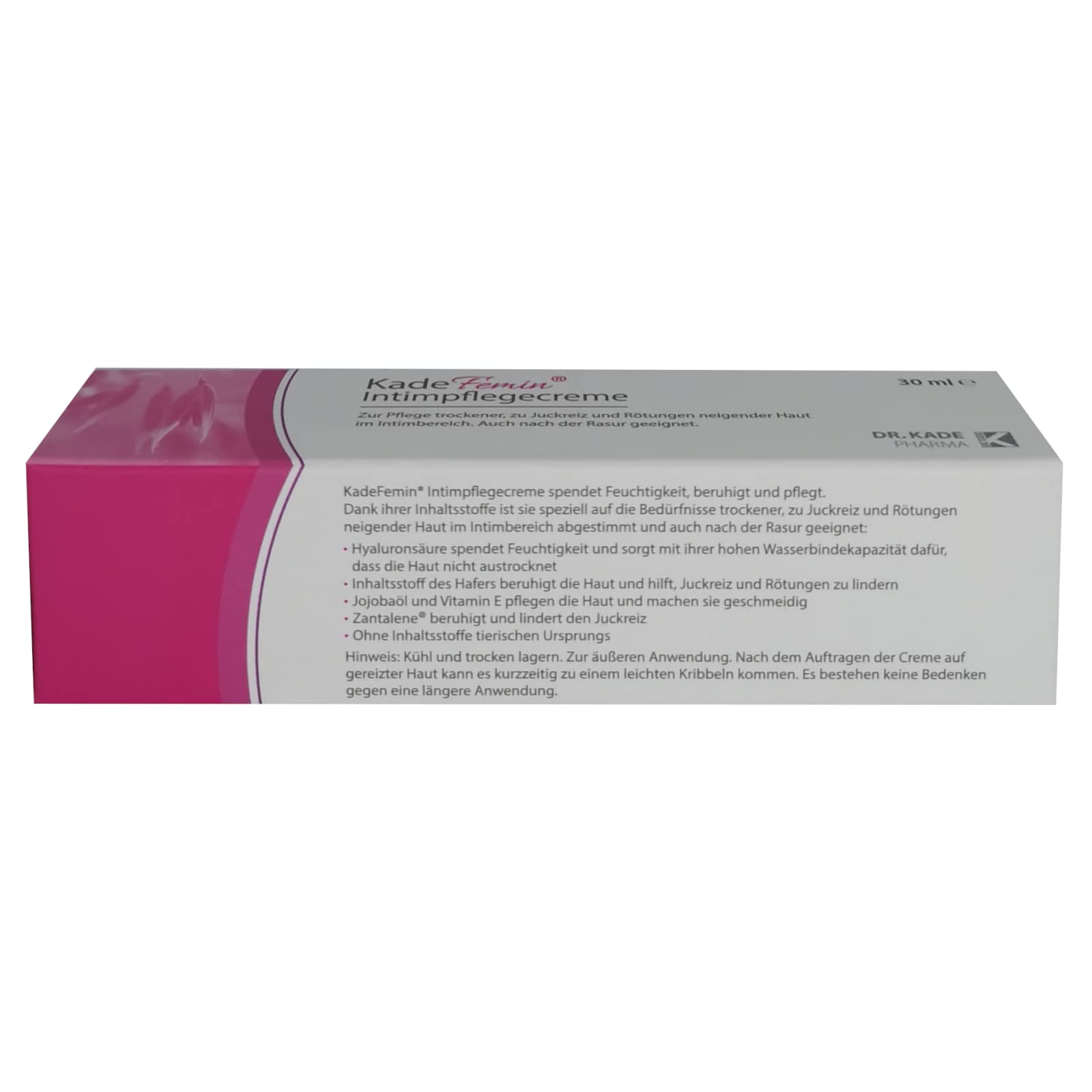 KadeFemin Intimpflegecreme I 3x 30 ml Sparset I plus PharmaPerle giveaway
