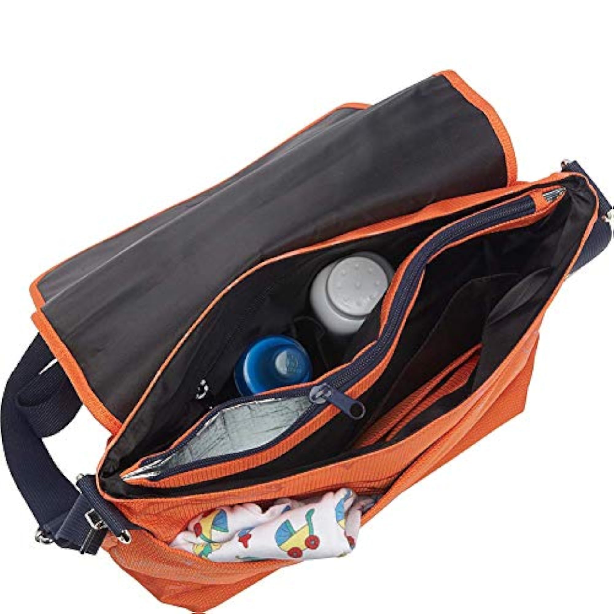 Diaper Messenger Bag, NCAA College Kansas Jayhawks