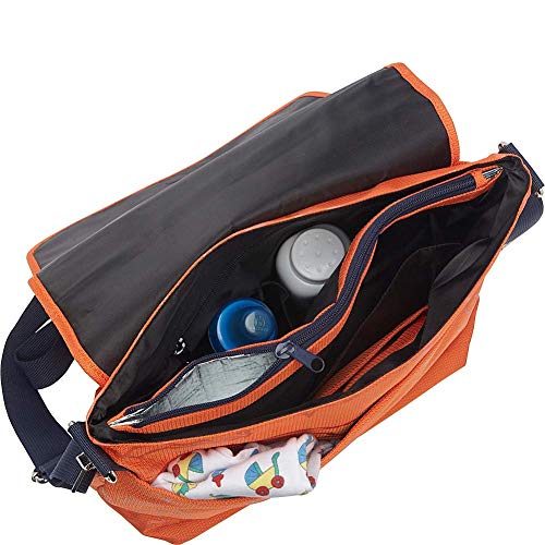 Lil Fan Diaper Messenger Bag, NCAA College Kansas Jayhawks