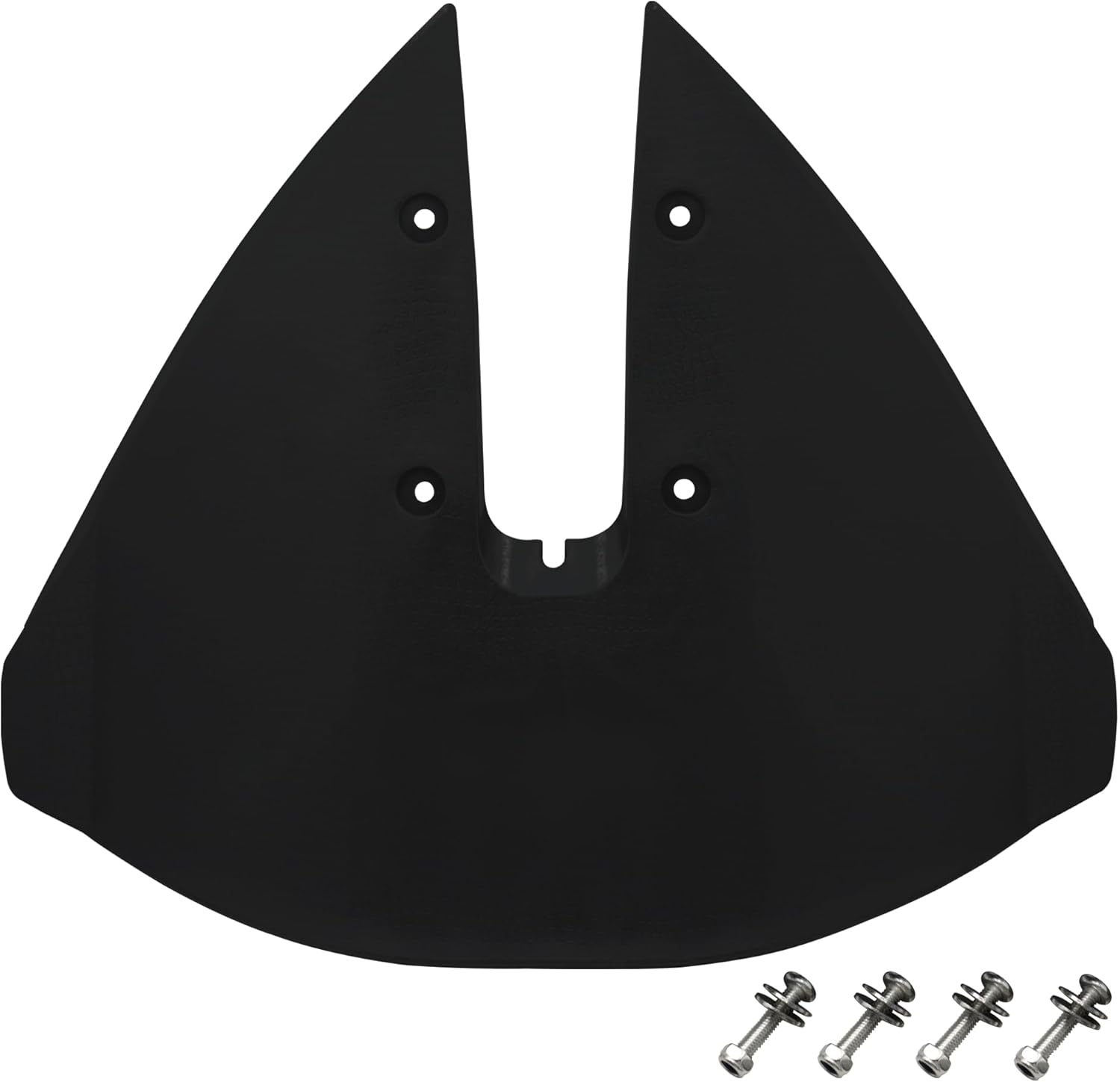 Hydrofoil Stabilizer surfboard fit for 30-400HP Outboard/Outdrive Motors & Engines – Dual-Wing Design for Faster Planing & Better Stability Includes Mounting Bolts