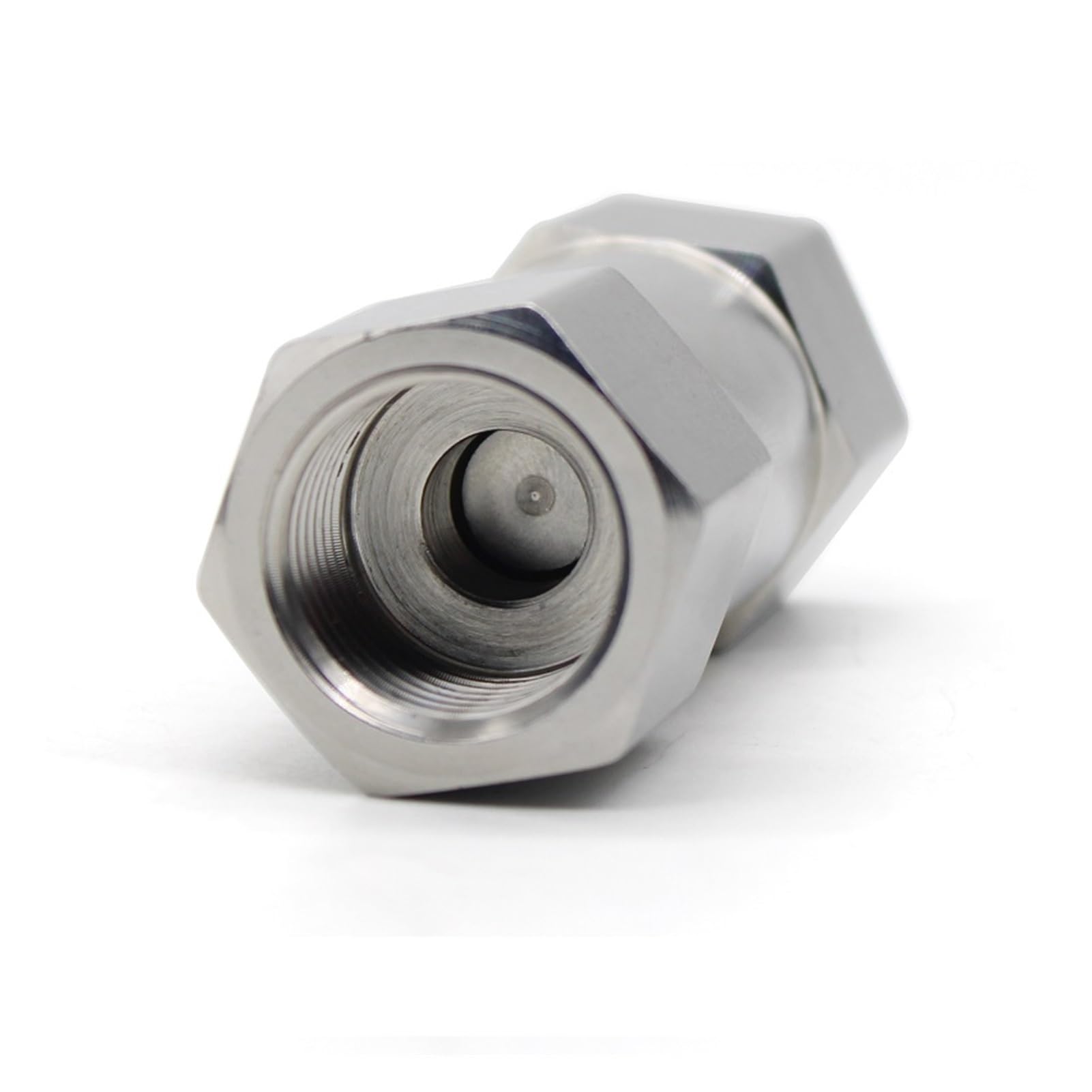 PRIMUZ 1/8 "1/4" 3/8 "1/2" 3/4 "1" BSPP Pollici Tubo Femmina SS304 valvola di Non Ritorno unidirezionale Acqua pneumatica (Size : 3/4")