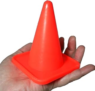 Bluedot Trading 4” RC Racing Agility Cones, Orange and Red