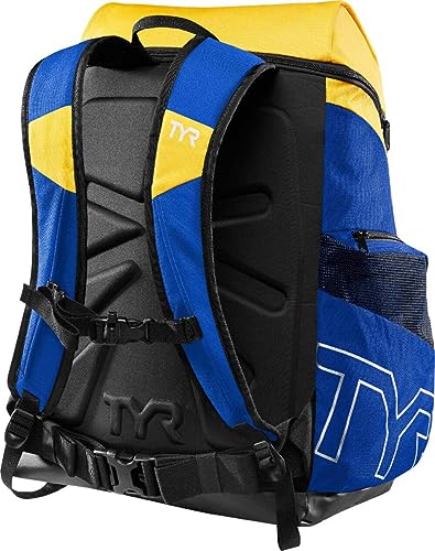 Image of Alliance Backpack TYR Wet /Dry Athletic Gym and Pool Bag for Men and Women - Separate Wet /Dry Compartments, 45L Capacity, Ergonomic, Water-Resistant - Available in Team Colors