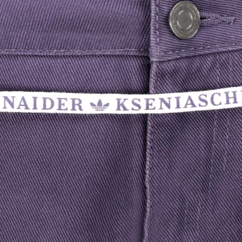 adidas Womens Patchwork Pants Casual Pants Casual - Purple3