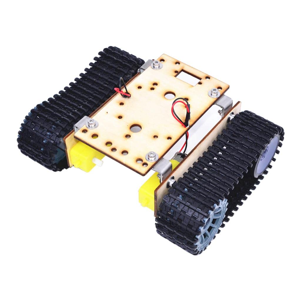 Robot Tanque Chasis Crawler Automóvil Metálico Kit DIY con de Plástico de Alta Elasticidad Adecuado para de Robótica Laboratorios
