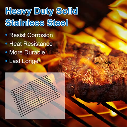 Uniflasy Porcelain Steel Grill Cooking Grates For Oklahoma Joe's Highland Bbq Smoker 15202031 And Highland Reverse Flow Smoker 17202052Genuine Oklahoma Joe's Replacement Parts Set Of 3 #TOP5