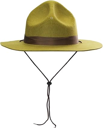Funny Party Hats Ranger Hat - Brown Drill Sergeant Military Campaign Hat