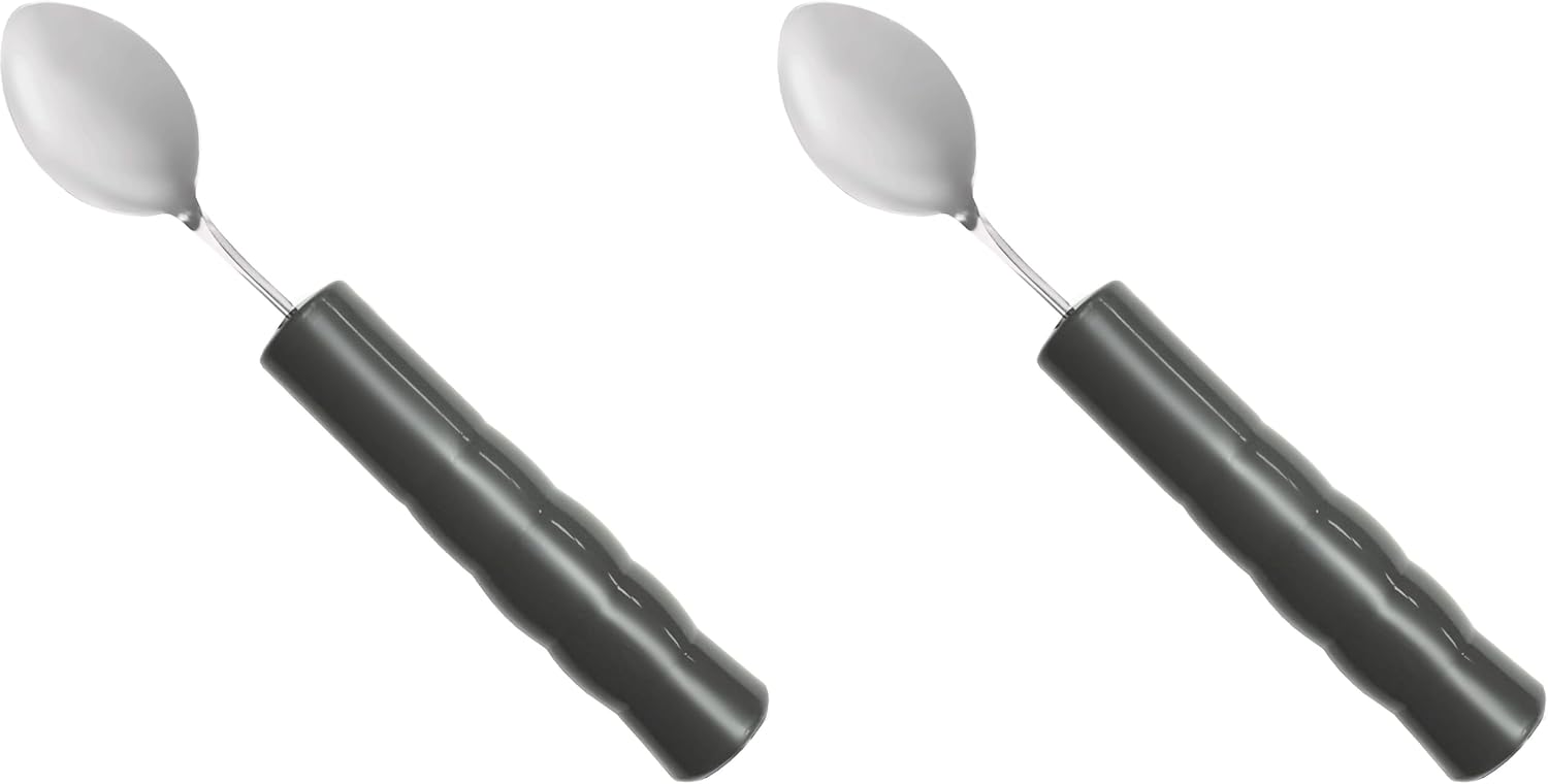 Rehabilitation Advantage Weighted Teaspoon with Solid Plastic Handle (Pack of 6)