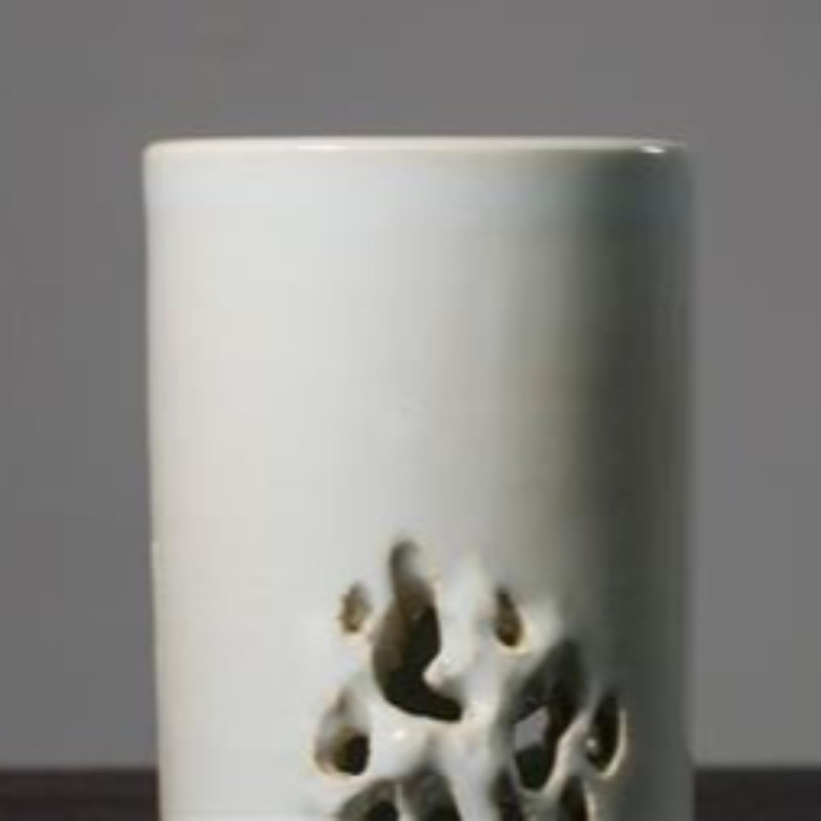 Stifthalter aus Keramik, handgefertigt, chinesischer Stil, 14 cm, Stifthalter, Tischdekoration