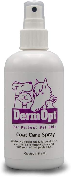 DermOpt® Optima Coat Care Spray and Skin Conditioner for Dogs Soothes Itching (250ml)