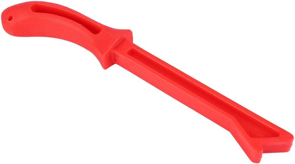 Garosa 4Pcs Safety Woodworking Push Sticks Table Saw Push Stick Set Plastic Woodworking Protective Hand Saw Push Sticks Tool for Carpentry Woodworkers(Red)