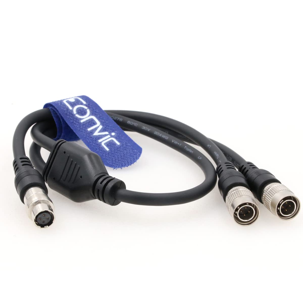 Amazon.com : Eonvic Hirose 4 Pin Female Y to 2 x 4 Pin Hirose Male