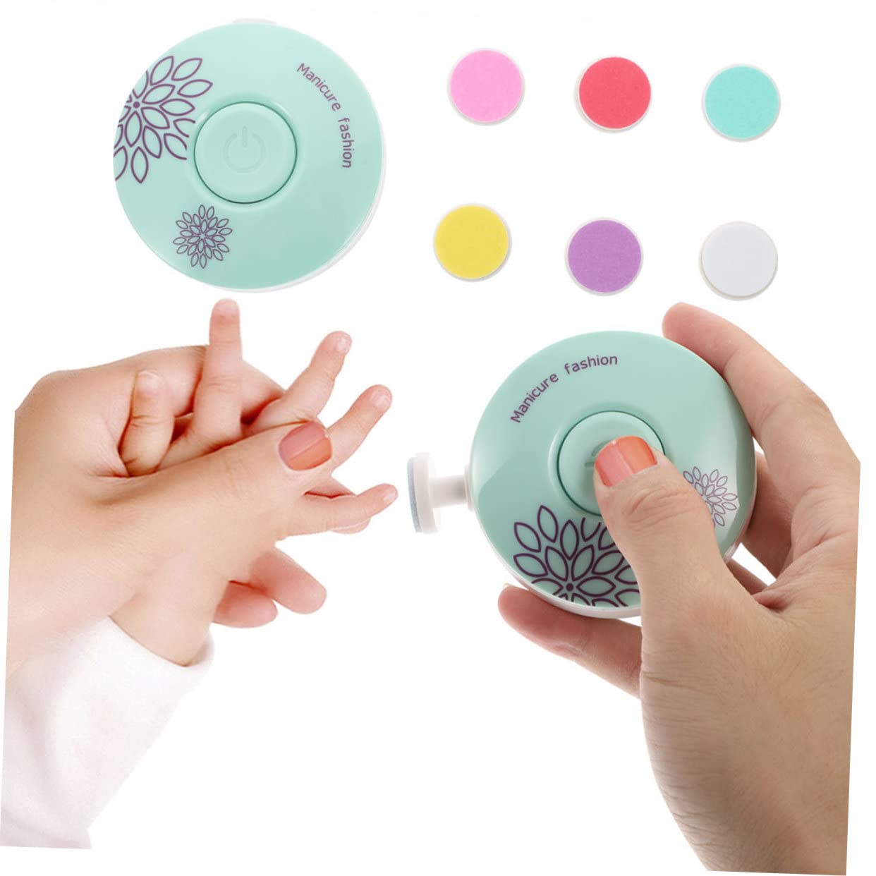 Abaodam 3sets Trimmer Per Unghie Per e Adulti Testine Ricambio e Facile Usare Per Manicure e Pedicure