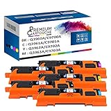  PREMIUM CARTOUCHE - Toner x5 - Q3960A C9700A (x2) + Q3961A C9701A + Q3963A C9703A + Q3962A C9702A - Compatible pour HP Color LaserJ