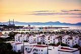 adrium Póster de 50 x 30 cm: Puerto de Alcudia al amanecer, Mallorca, España (112523404)