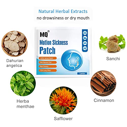 Mq Motion Sickness Patch, 20 Count #TOP3