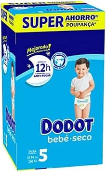 Dodot Mainline Box Super Saver Size 5 116 Units
