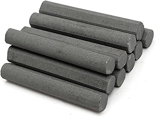 CynKen 10 unids 0.315 in* 1.969 in barra de ferrita barra Loopstick para antena de radio cristal aéreo alrededor de 0.32 "x2"