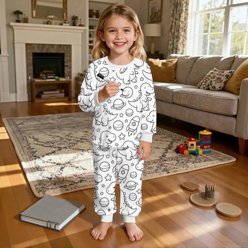 Pull décontracté et jupe rétro pour un ensemble de vêtements enfant chic - 2