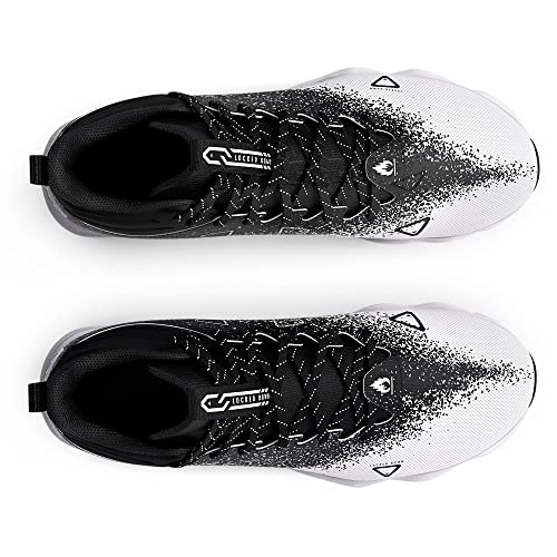 Under Armour Boy's Spotlight Fran 2.0 Jr Road Running Shoe, Black (001)/Black, 5 Big Kid #TOP2