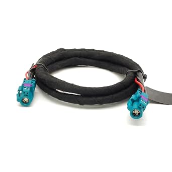 LVDS Cable, 1Meter, Female to Female HSD Connector, 6Pin Z Code, Blue, 6 GHz, 2W, Cat 6, Mobile Phone, PC, GPS