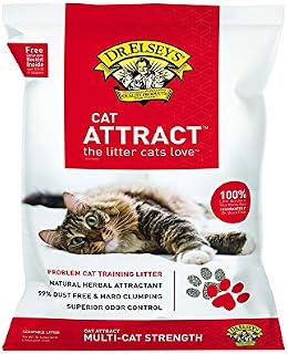 Dr. Elsey's Cat Attract Problem Cat Training Litter, 40 pound bag
