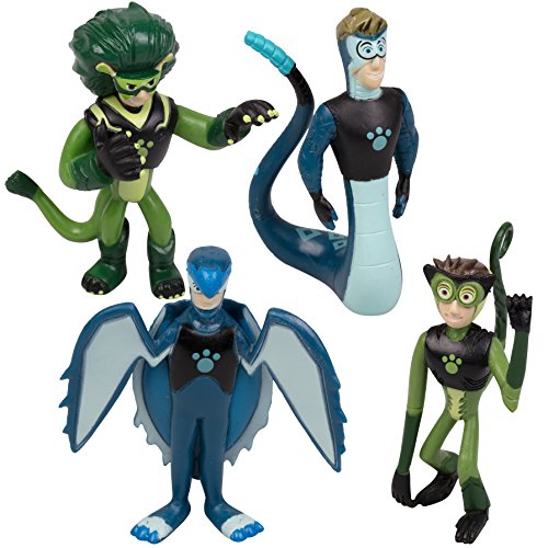 Wild Kratts Toys 22 Piece Collector Action Figure Set - Figures and Discs