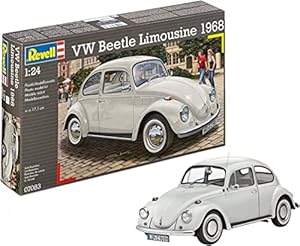 Revell VW Käfer 1968 Modellbausatz Grau 1:24