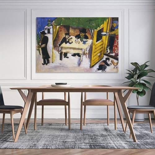 Marc Chagall Fête des Tabernacles impression sur toile cadeau idéal art