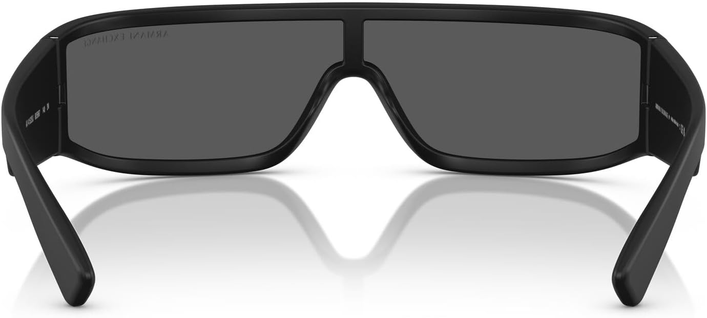 Armani Exchange mens Ax4153su Universal Fit Rectangular Sunglasses