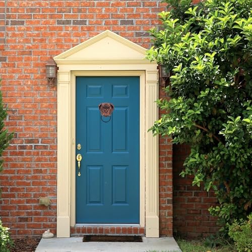 Aldaba de puerta Alipis de resina sintética para un hogar con estilo 7