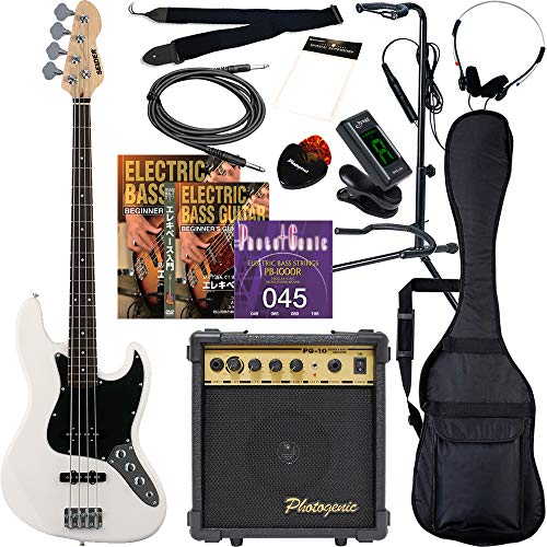 SELDERベース JB-30 セルダージャズベース Amazon | SELDER セルダー ベース ジャズベースタイプ JB-30/WH