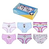 Bragas niña 2 años - un pack variado con diferentes colores, estilos y estampados de los personajes
