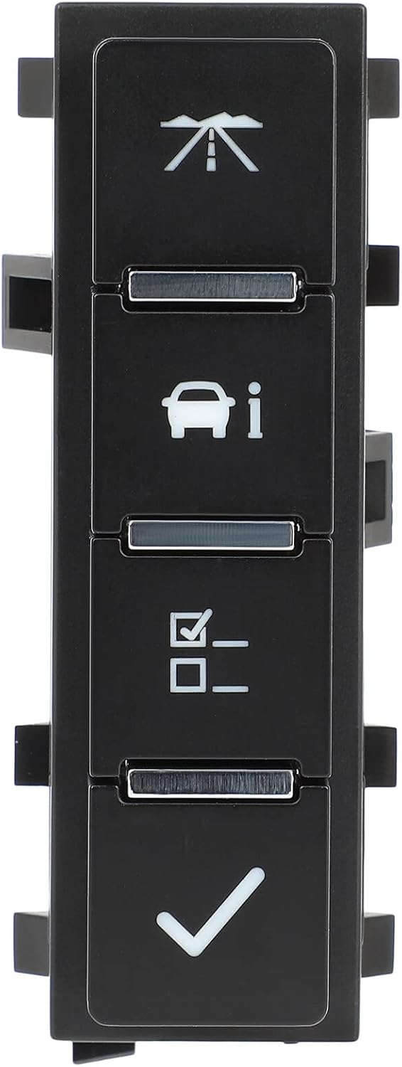 cciyu Car Driver Information Center Switch Fits for Chevrolet Tahoe 2007-2013, 2007-2014 Silverado Suburban Avalanche Express Savana Sierra Yukon XL 15947841