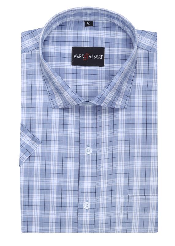Image of Mens Half Sleeves Regular Shirt