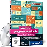 Moderne Webseiten entwickeln - Über 12 Stunden Praxiswissen zu allen Webtechnologien inkl. HTML5, CSS3, JavaScript, AJAX, PHP 5.5, Datenbanken, SEO, Frameworks u.v.m